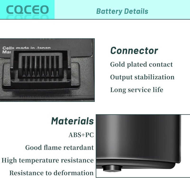 CQCEO 300769-003 Black Battery for Bose Sounddock Portable Digital Music System SoundLink Air Series 300769-001 300769-002 300769-004 300770-001 4ICR19/66 16.8V 32Wh 2200mAh - Image 3